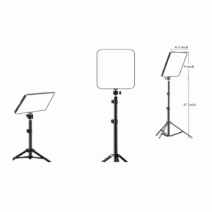 Soft Light, 10-inch Flat Panel Light with Stand for Photos
