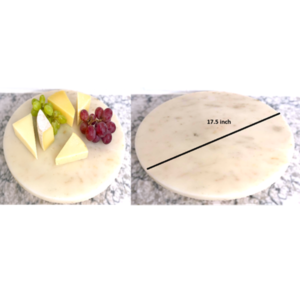 Marble Lazy Susan for Serving & Display