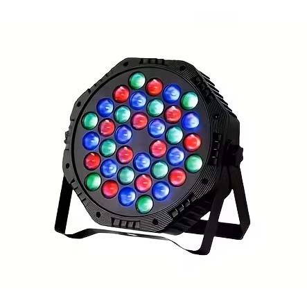 Remote Control Sound Activated RGB Stage & Party Light,  36 LEDs