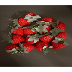 Realistic Plastic Strawberry